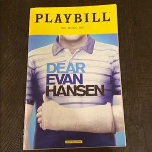 OBC Dear Evan Hansen Playbill